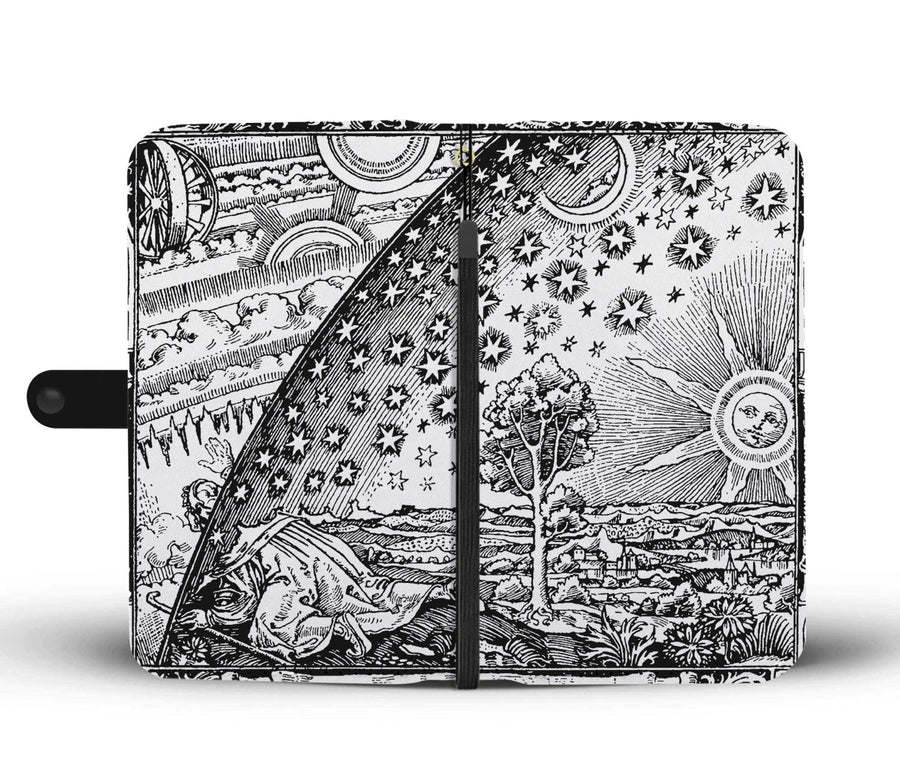 The Flammarion wallet phone case