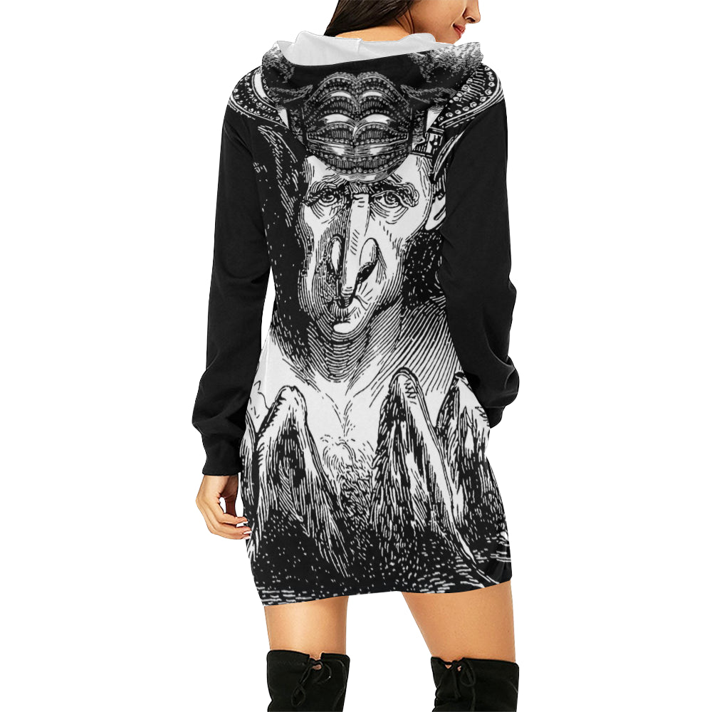 Blial Mini Dress Hoodie