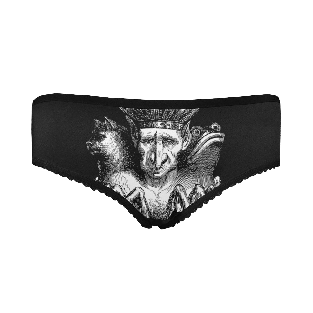 Women's defining_the_demonic_8 Classic Briefs