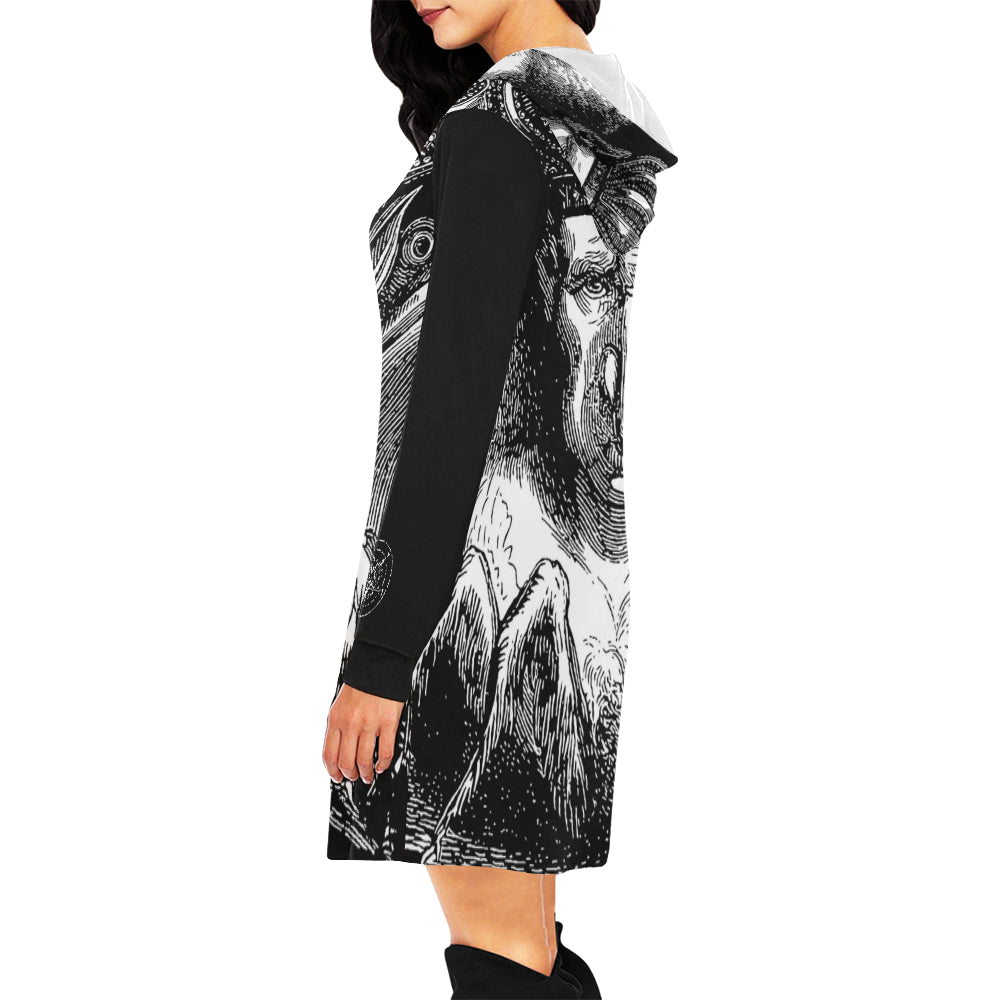 Blial Mini Dress Hoodie