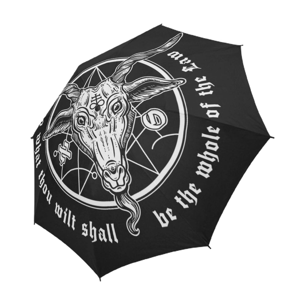 Goathead automatic foldable umbrella