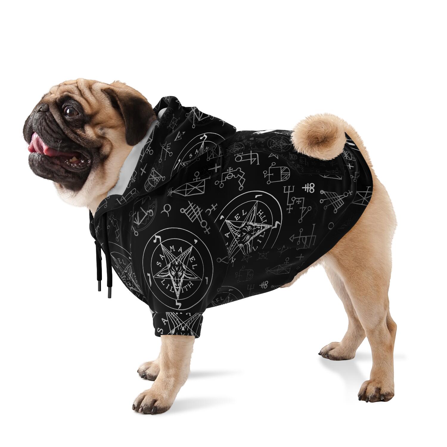 satanic hoodie for dogs