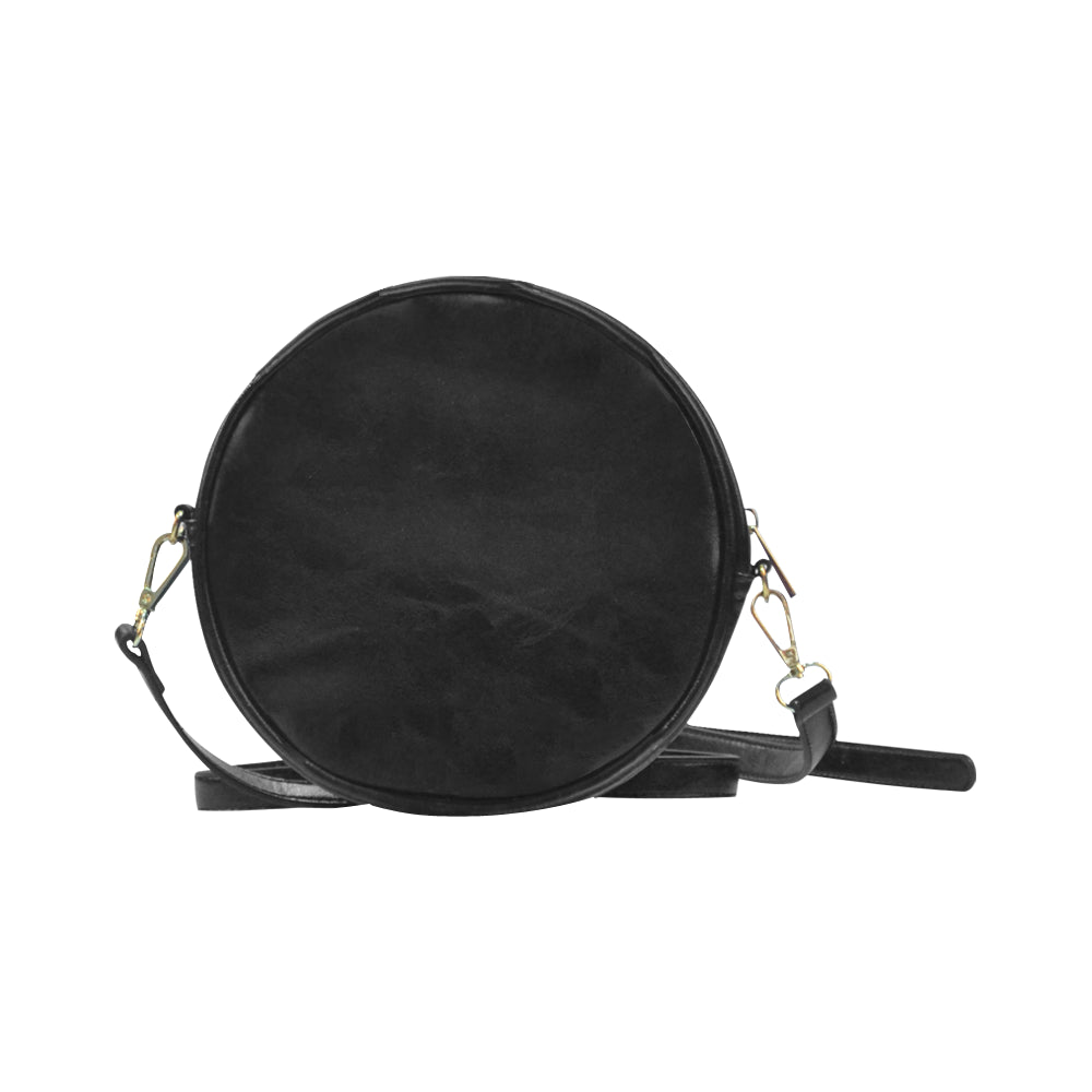The Sigil of Baphomet Round Messenger Bag
