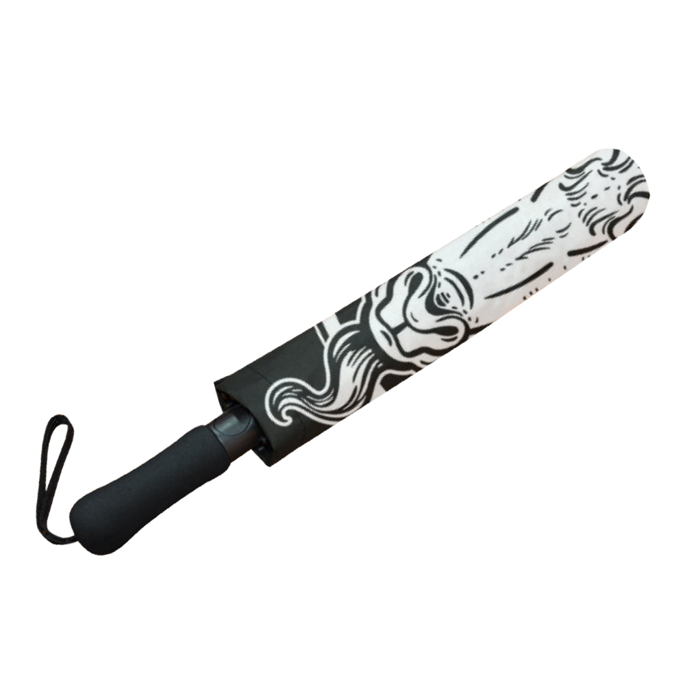 Goathead automatic foldable umbrella