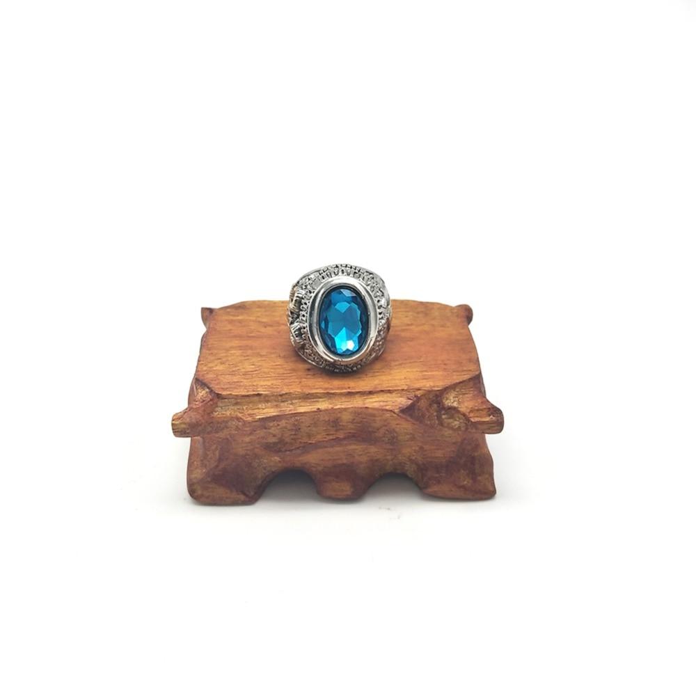 The Blue Goathead Horn Ring