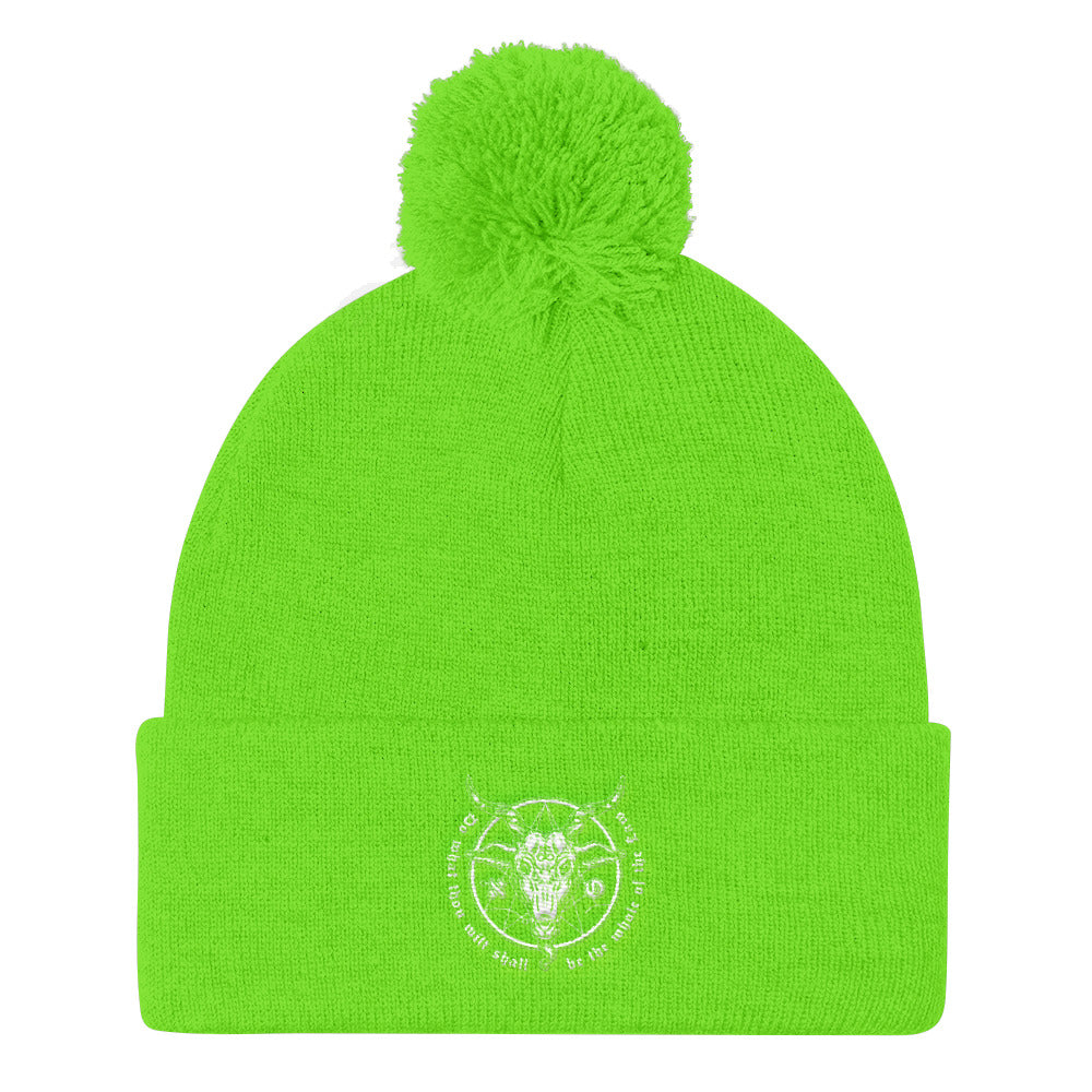 The Goathead Pom Pom Knit Cap