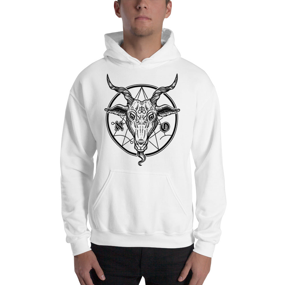 Goat head Classic Hooded Sweatshirt
