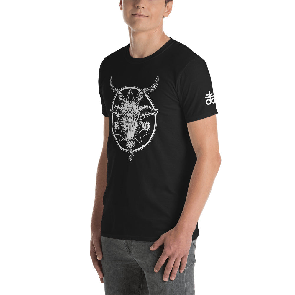 Satanic Goathead Short-Sleeve Unisex T-Shirt