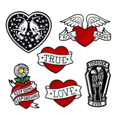 The Life in Sin Enamel Lapel pin