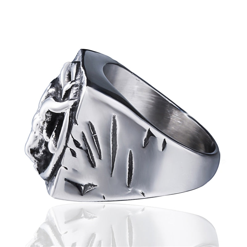 Baphomet Pentagram Devil Ring