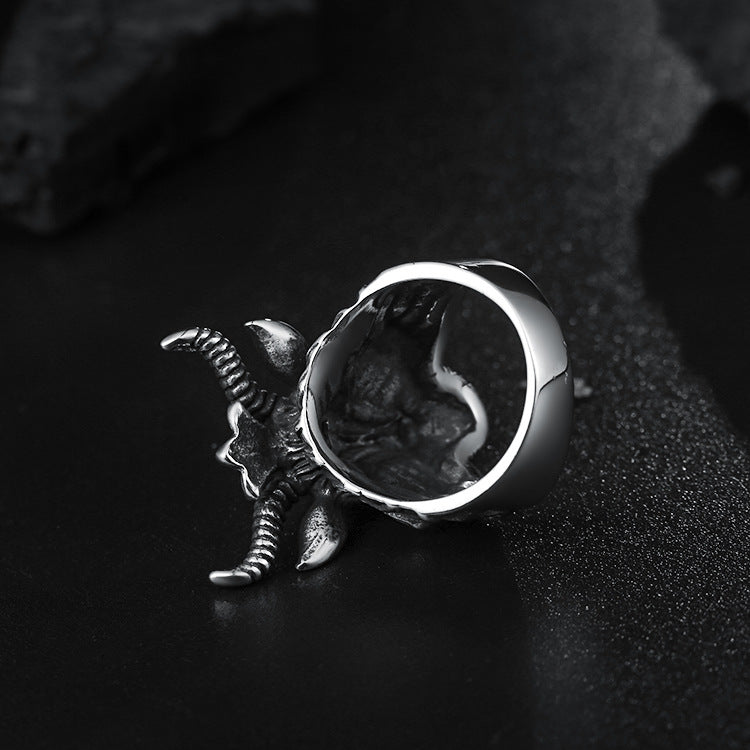 Satan Worship Baphomet ring