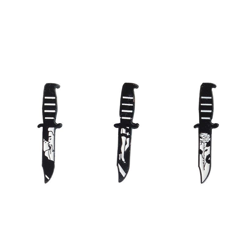 The dagger Enamel pin brooch