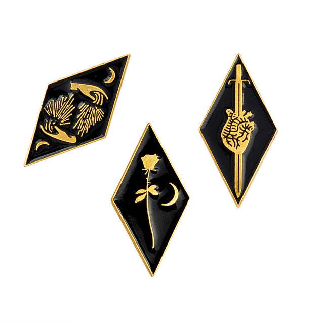 The Witch Magic Pins set