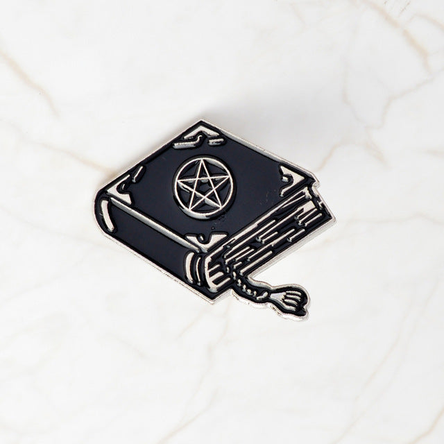 Gothic Magic Brooch Enamel Lapel Pin