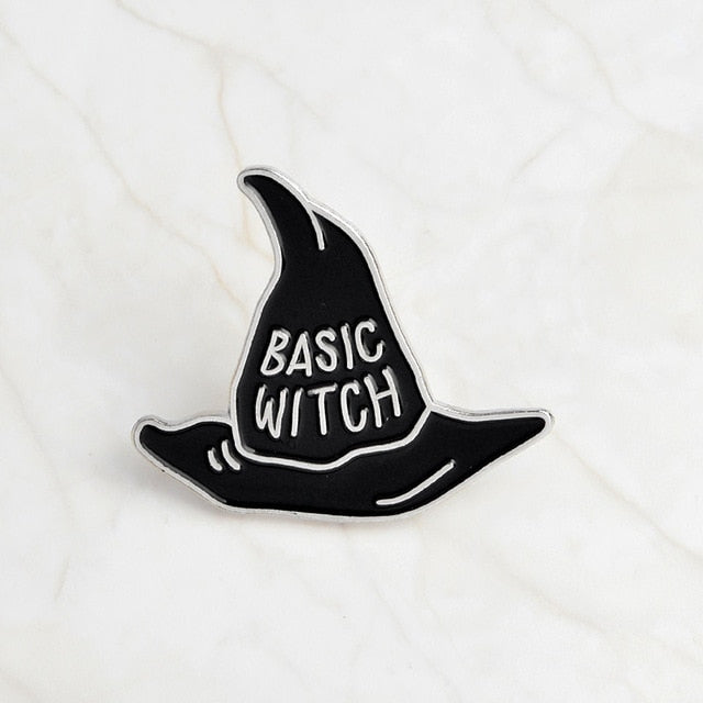 Gothic Magic Brooch Enamel Lapel Pin