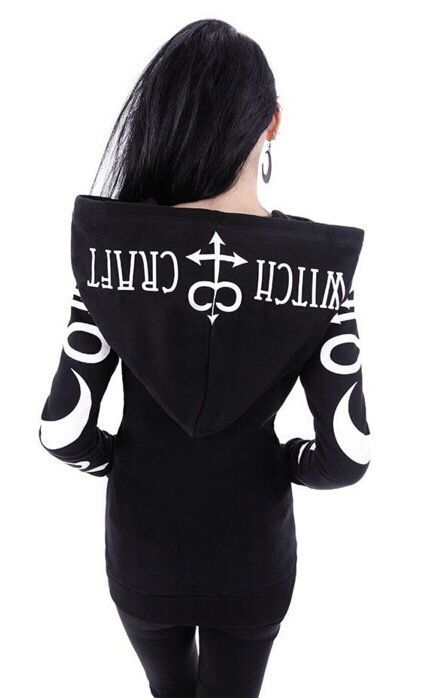 Gothic witchcraft Moon Sweatshirt