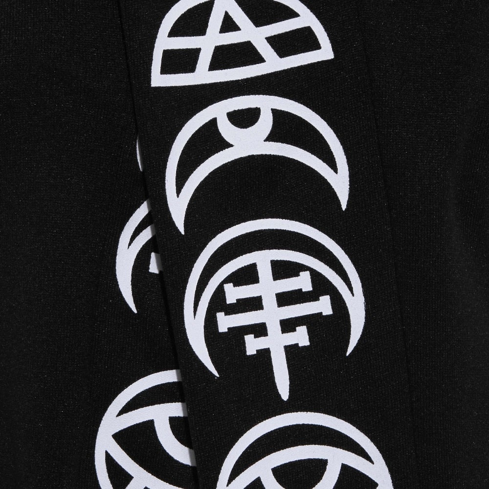 Gothic Casual Cotton Sweatshirt