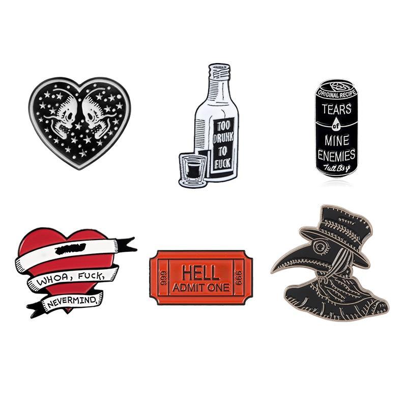 Punk Collection Enamel Pins
