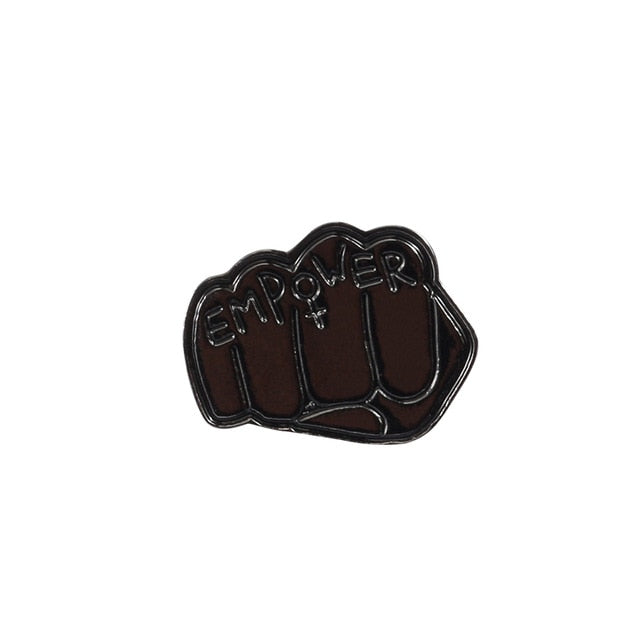 The devil hands Enamel Lapel pin