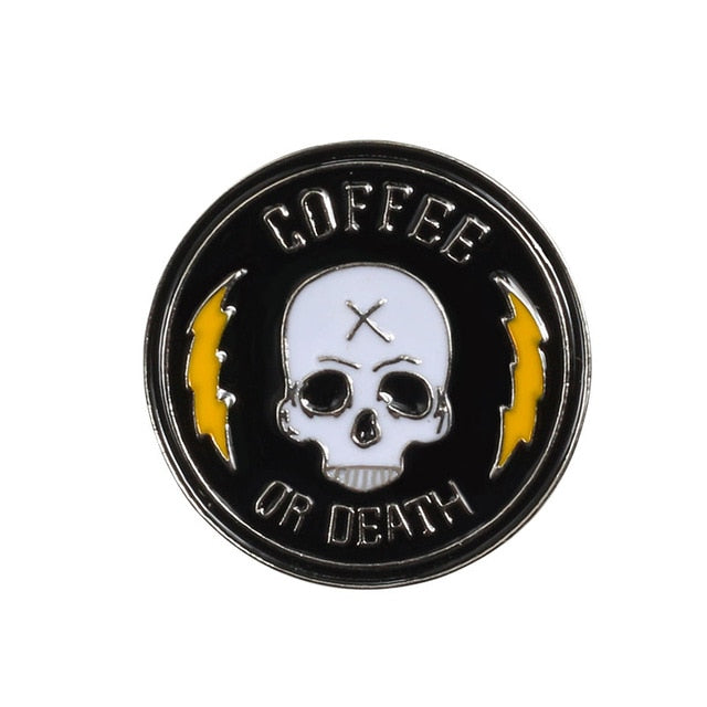 The devil hands Enamel Lapel pin