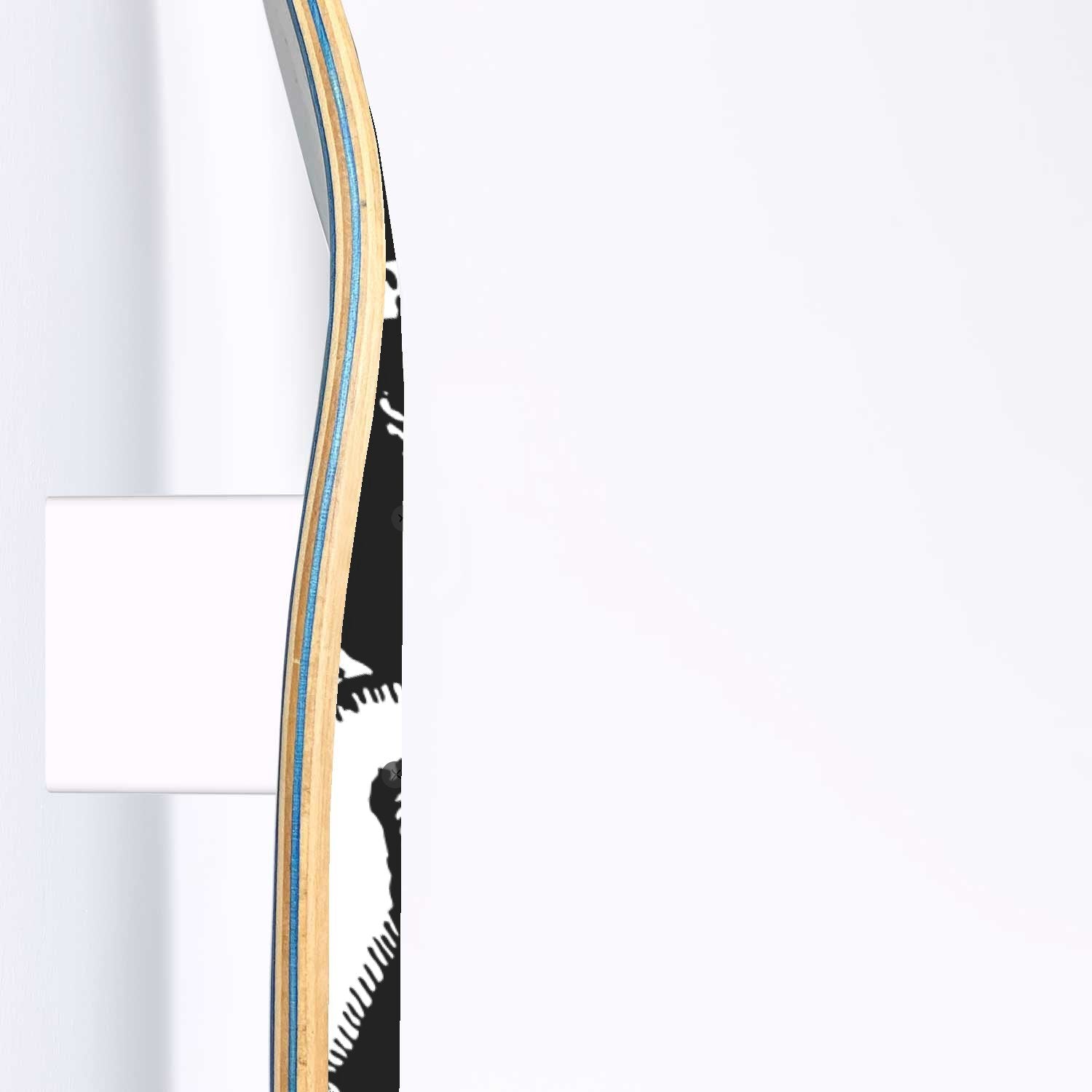 The Devil skateboard deck wall art