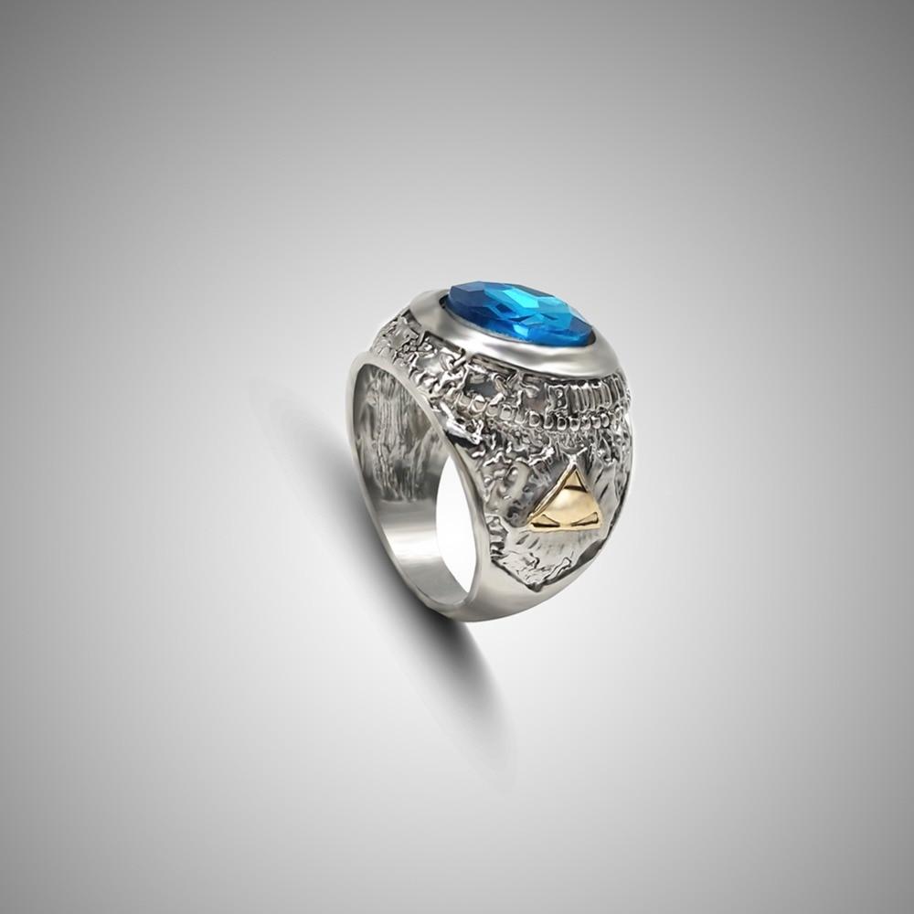 The Blue Goathead Horn Ring