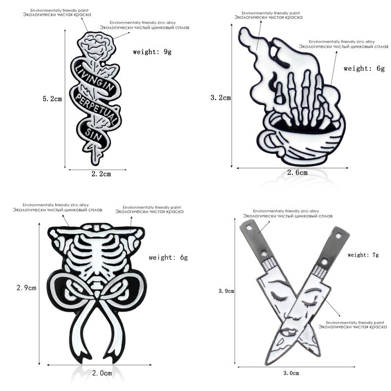 The Life in Sin Enamel Lapel pin