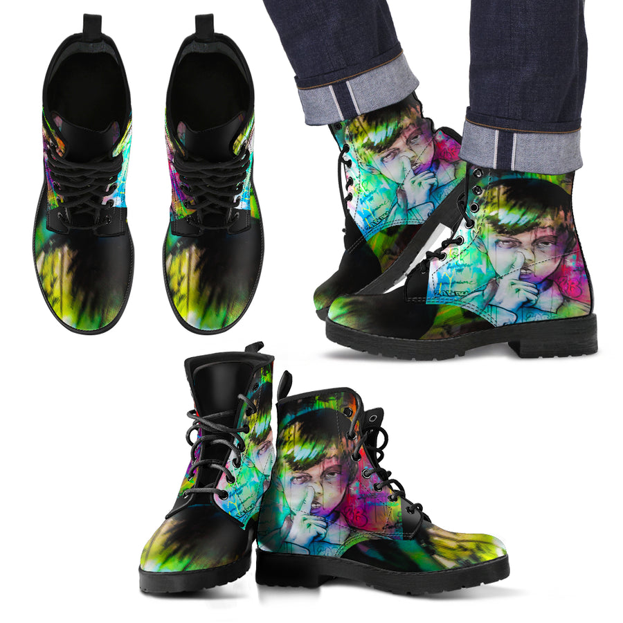 Graffiti Artwork Boots - aleph-zero