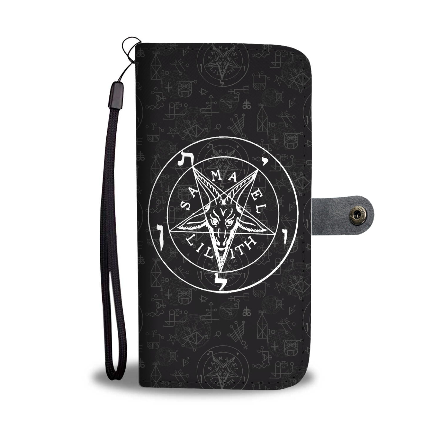 The Satanic Phone wallet case 01a