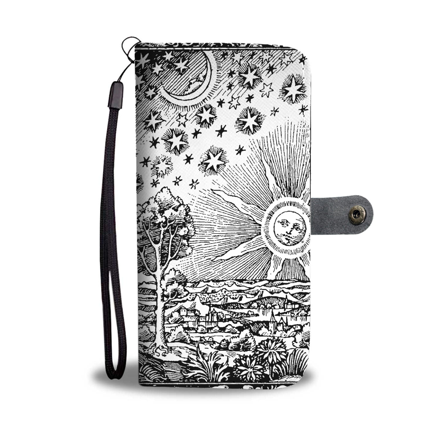 The Flammarion wallet phone case