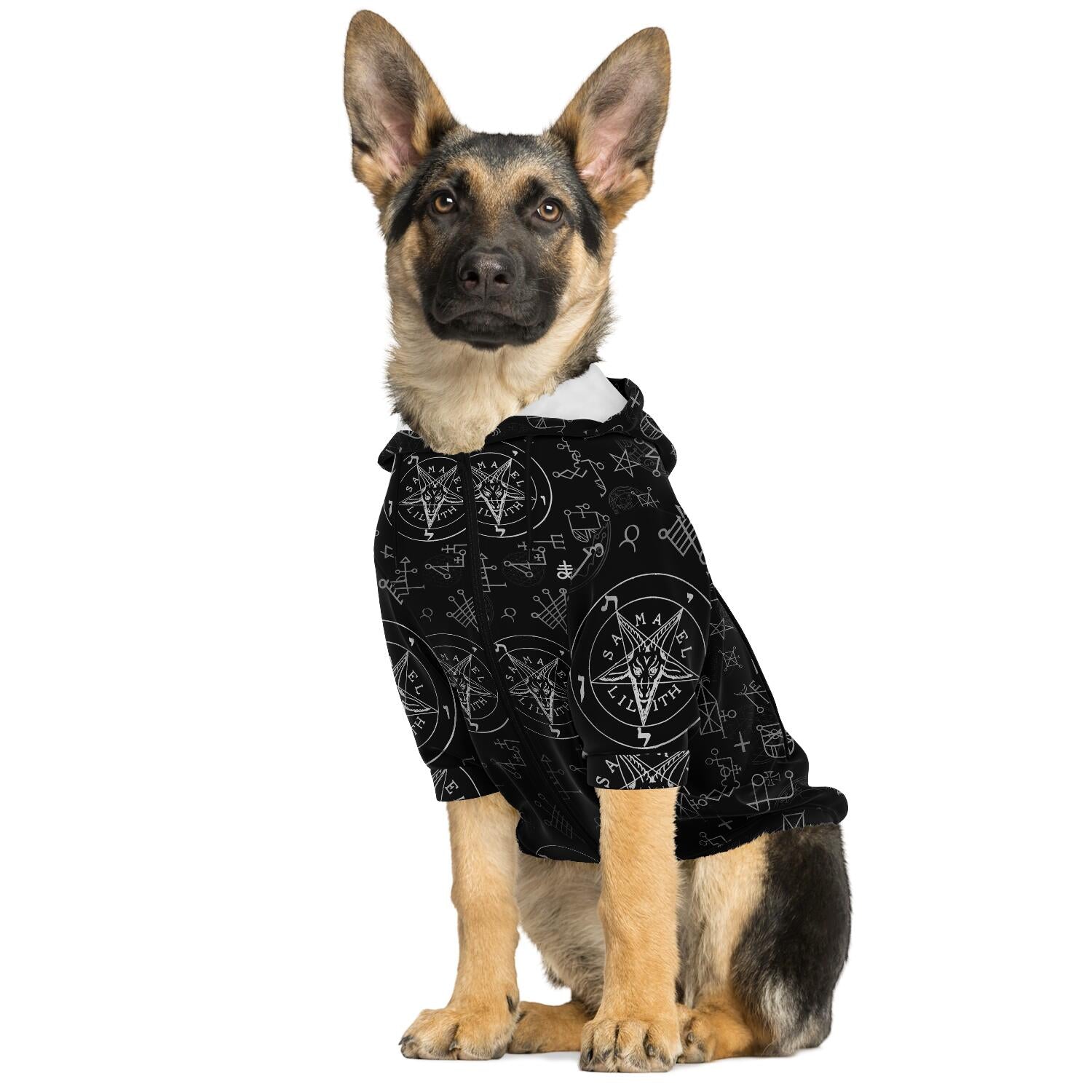 satanic hoodie for dogs
