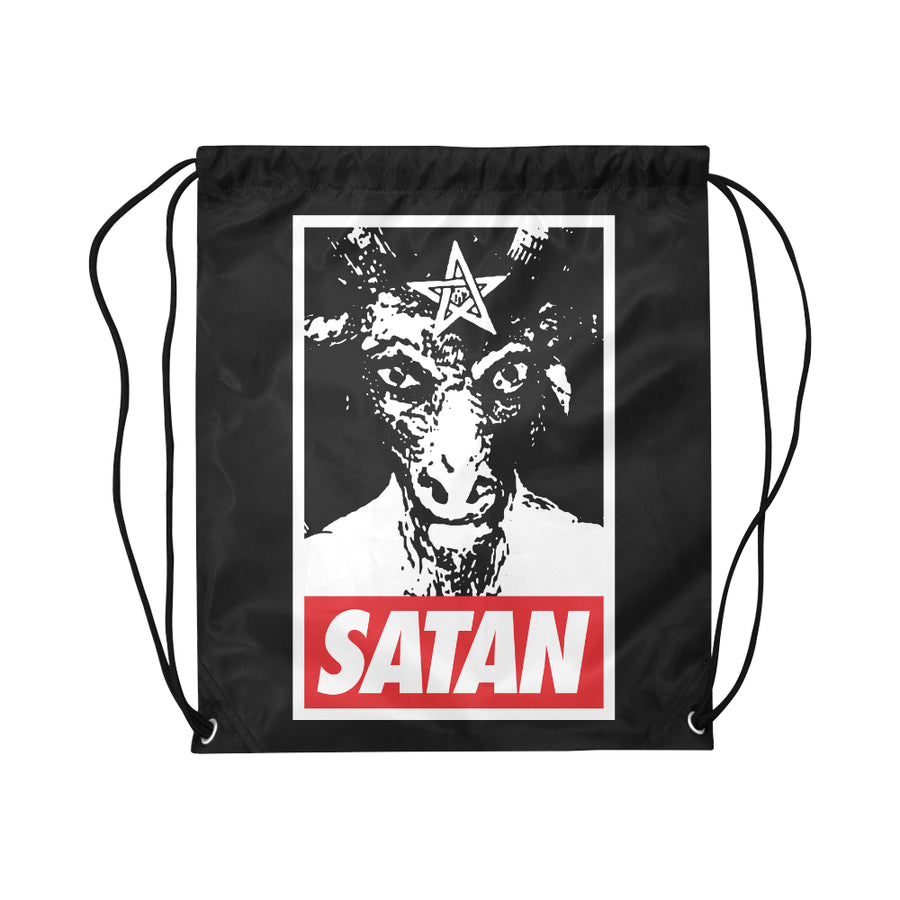 Satan Drawstring Bag