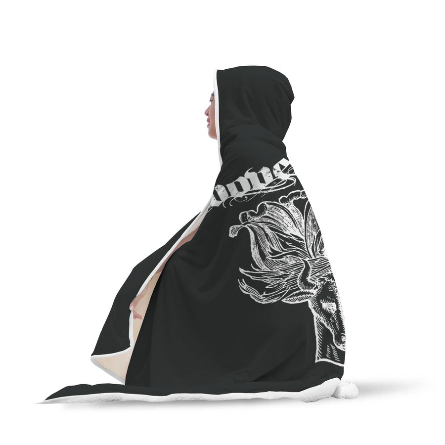 As above so below hooded blanket