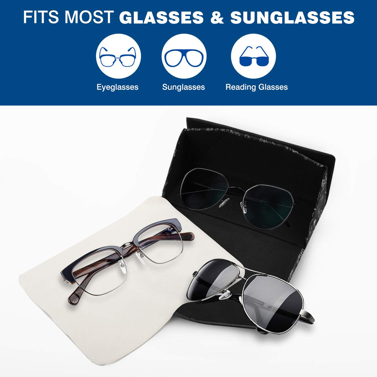 The Baphomet Foldable Glasses Case