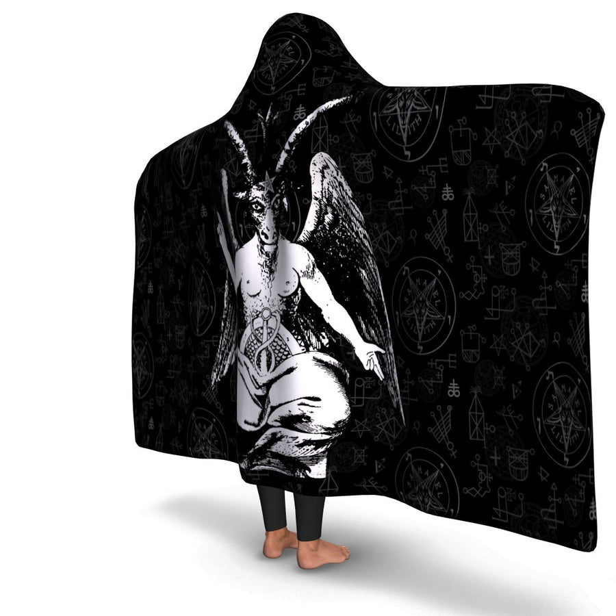 The Baphomet big blanket hoodie