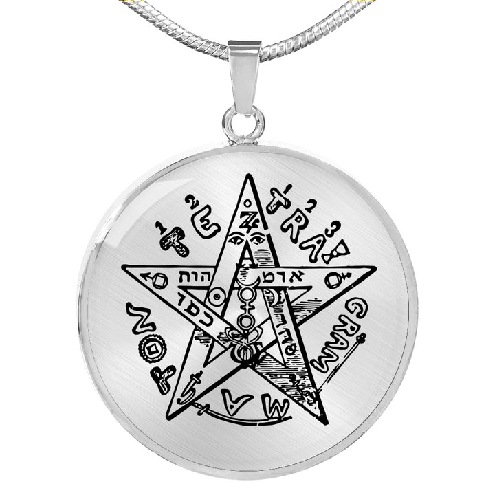 The Tetragrammaton Silver Luxury Necklace