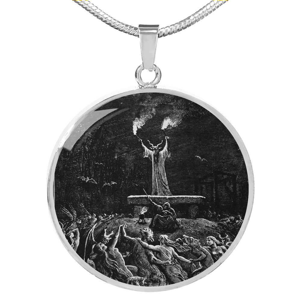 The Witches Dance Silver Luxury Necklace