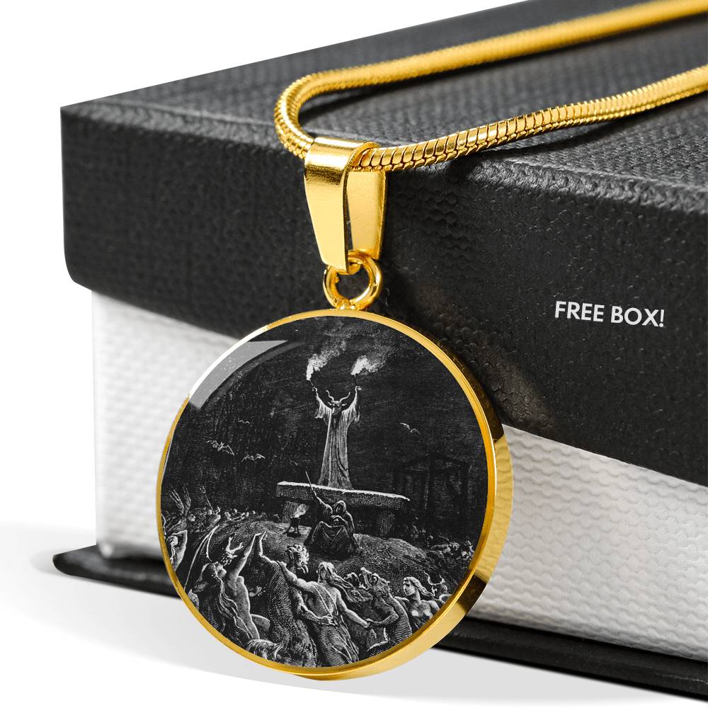 The Witches Dance Silver Luxury Necklace