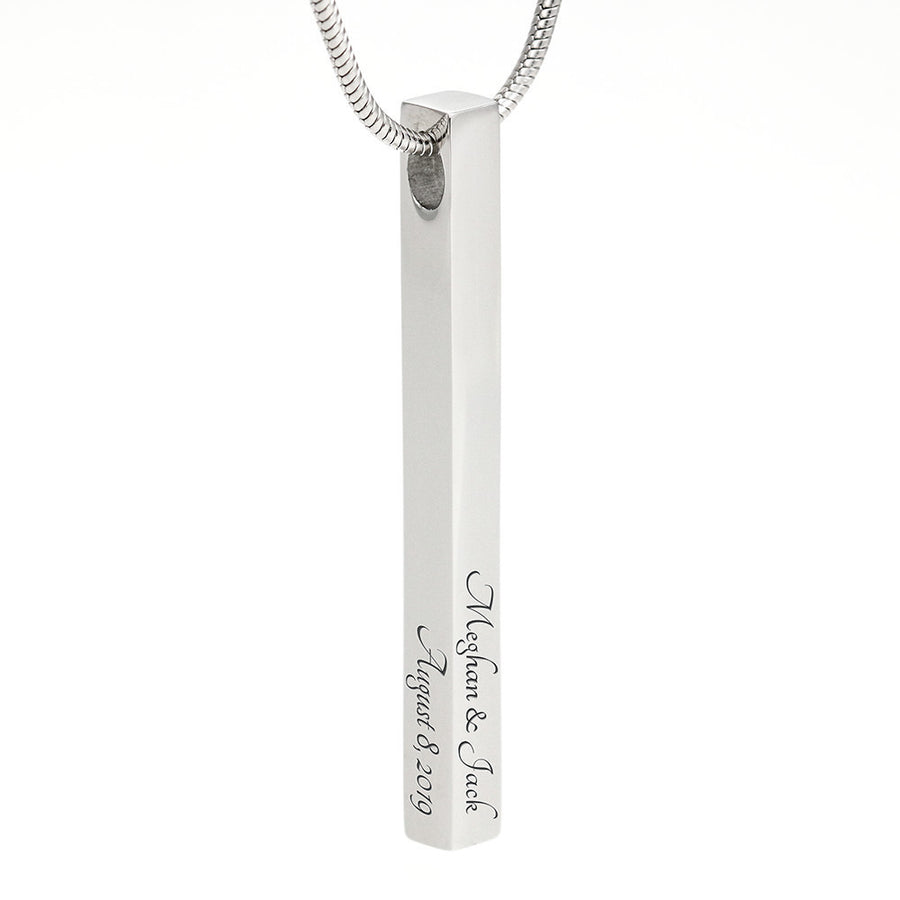 The Vertical Stick Necklace