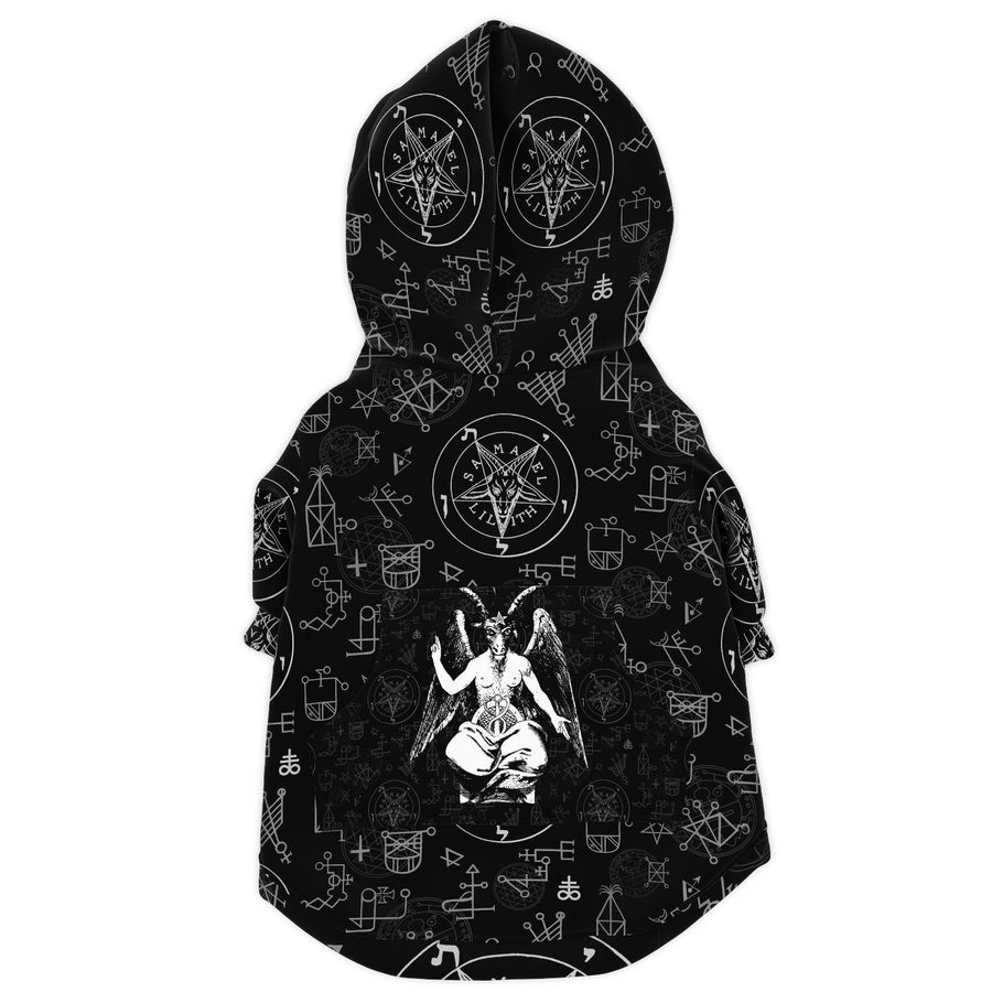 satanic hoodie for dogs