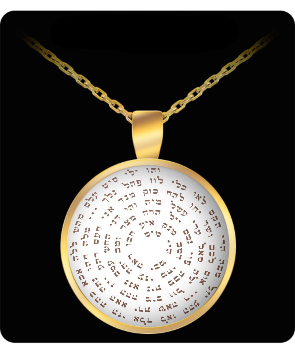 THE 72 NAMES OF GOD - PROTECTION NECKLACE