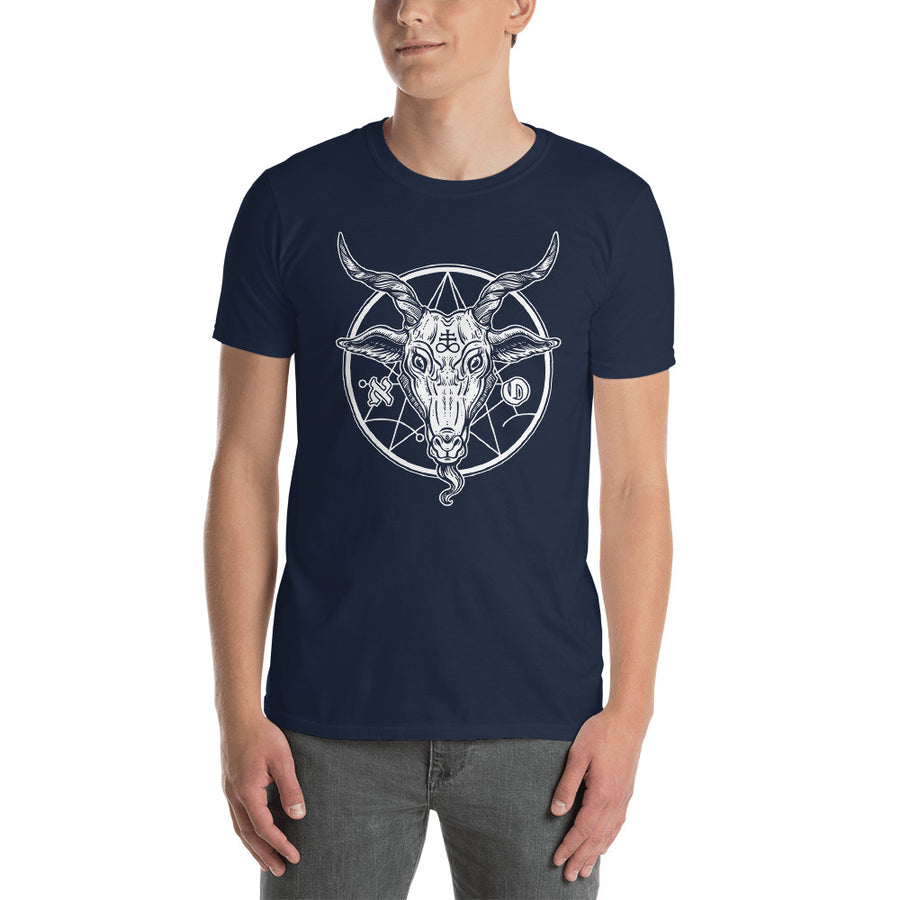 Goat Head Short-Sleeve Unisex T-Shirt