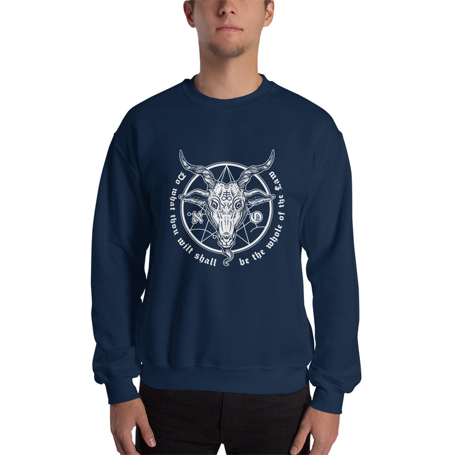 Necronomicon Goathead Sweatshirt