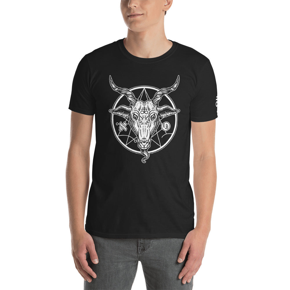 Satanic Goathead Short-Sleeve Unisex T-Shirt
