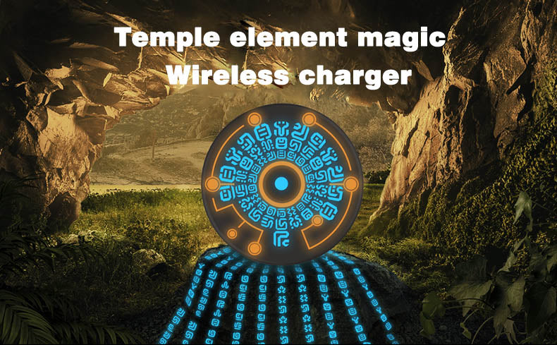 Temple elements Wireless Fast Charger - Universal Qi Wireless