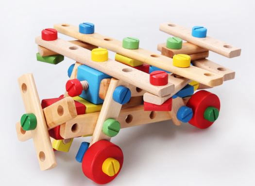 Montessori Wooden Building Kits - aleph-zero