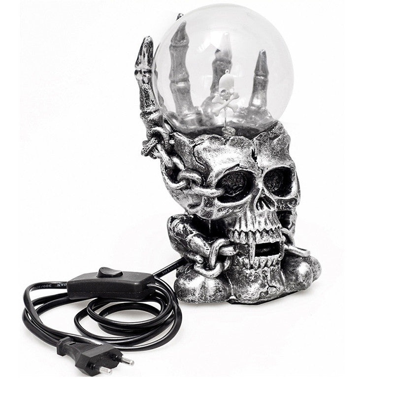 Skull Supernatural Photoelectric Light-emitting Luminous Static Touch - aleph-zero