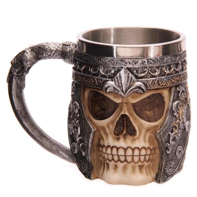 Skull Gothic Mug - aleph-zero