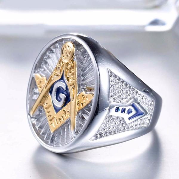 Masonic Freemason signet ring - aleph-zero