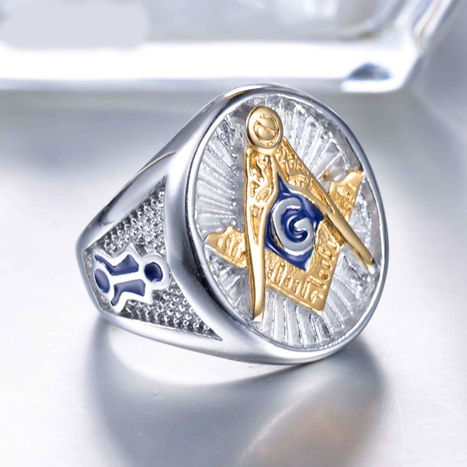 Masonic Freemason signet ring - aleph-zero